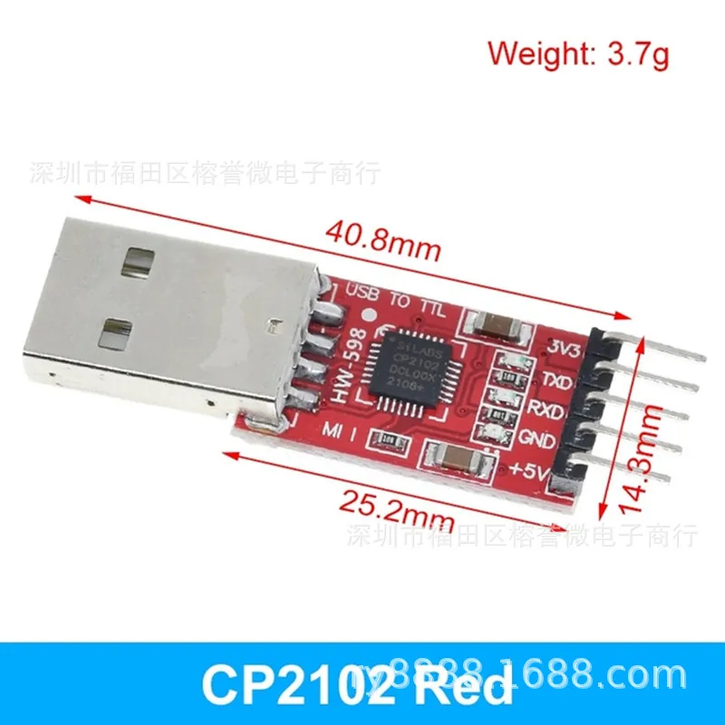 CP2102 + PL2303HX + CH340GD cabo de download USB para TTL USBSerial Port Converter Module 3Set