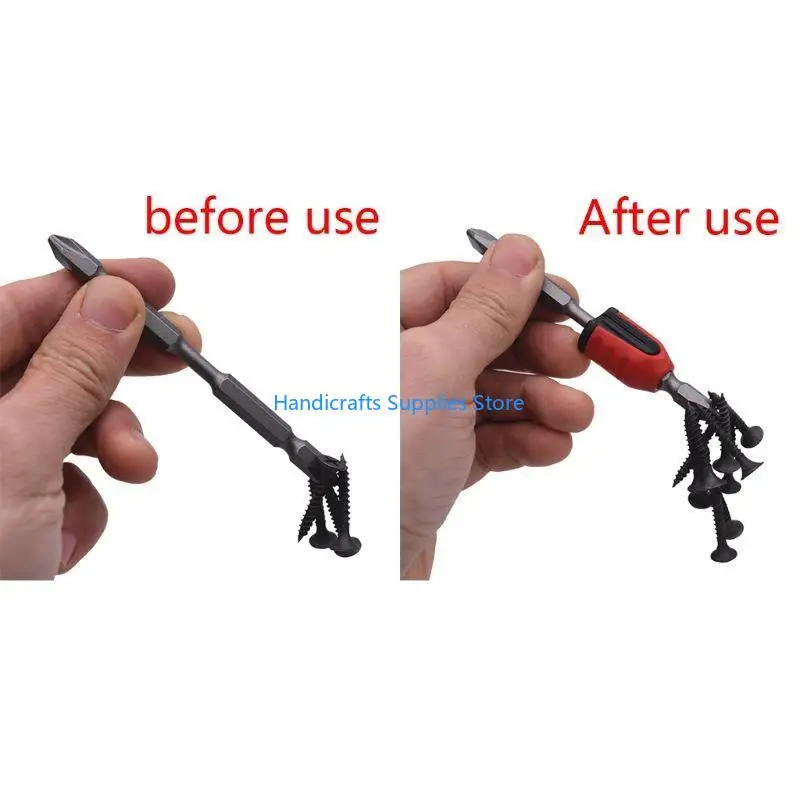 R1WA Screwdriver Screw Bits Magnetizer Strong Demagnetizer Ring Pick Up Hand Tools