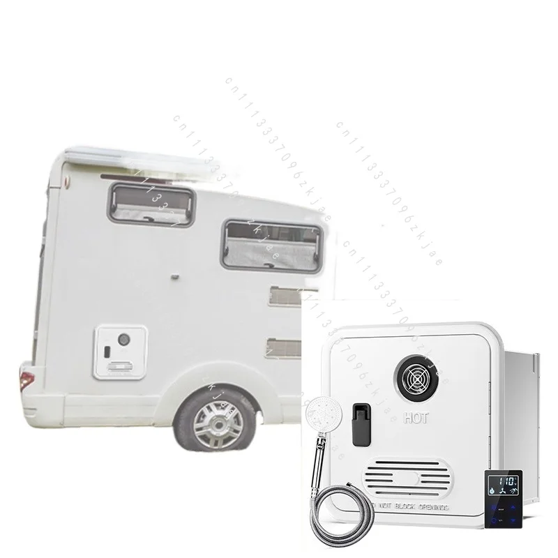 Portable LPG RV Water Heater, 12V, Instantaneous, Thermostatic, for Cross-border Use