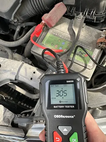 BM550 배터리 테스터, 배터리 분석기, 배터리 도구, 100-2000 CCA 배터리 테스터, 6V, 12V, 24V