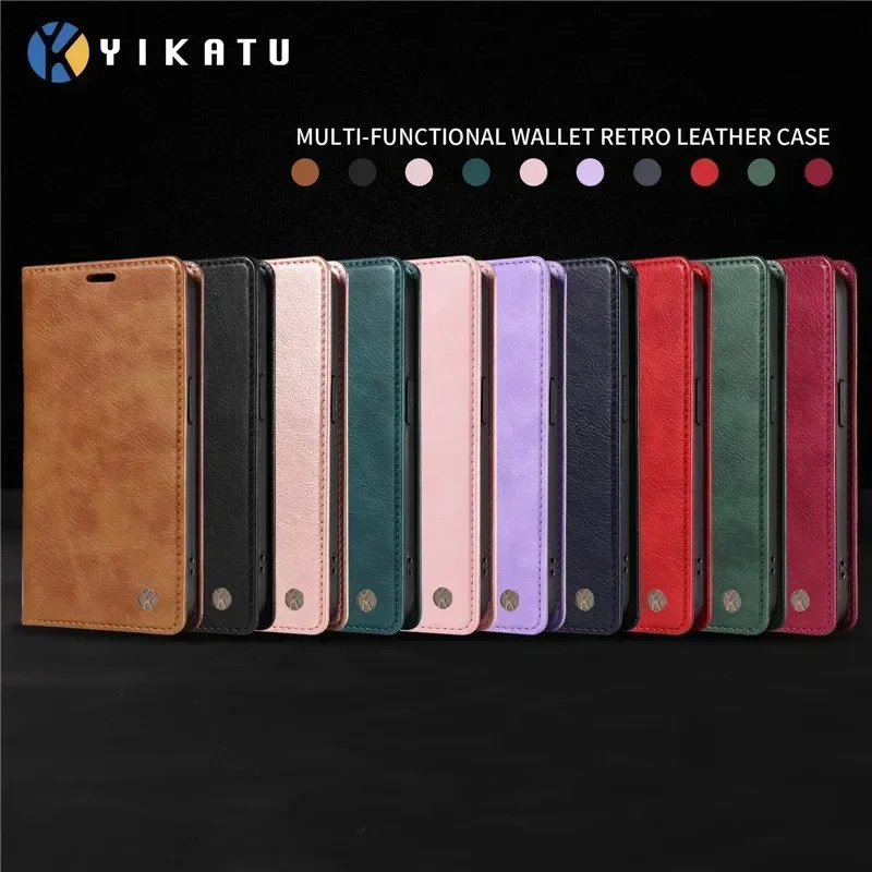 New Style Wallet Magnetic Flip Leather Case For Huawei Y5 Lite Y6 Prime 2018 Y9 Prime Y7 2019 Y6s Coque Funda Shockproof Phone S