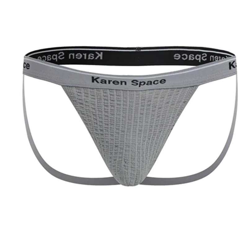 

Men's Sexy Jockstrap Thong Low Rise U Convex G-String Active Athletic Supporter Elastic Waistband Jock Straps Underwear Lingerie