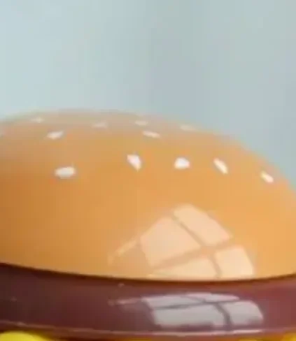 1 conjunto 1/6 casa de bonecas hambúrguer talheres caixa de refeição mini prato de jogo de comida modelo decoração de cozinha em miniatura acessórios diy