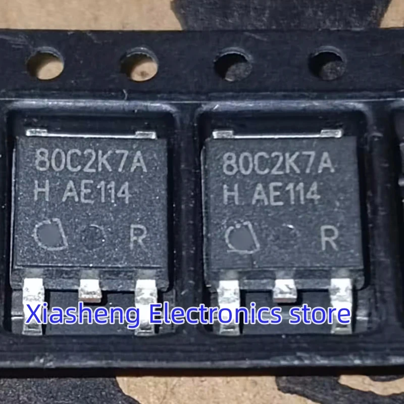 

Новый оригинальный 5 шт. 80C2K7A TO-252 SMD MOSFET транзистор хорошего качества