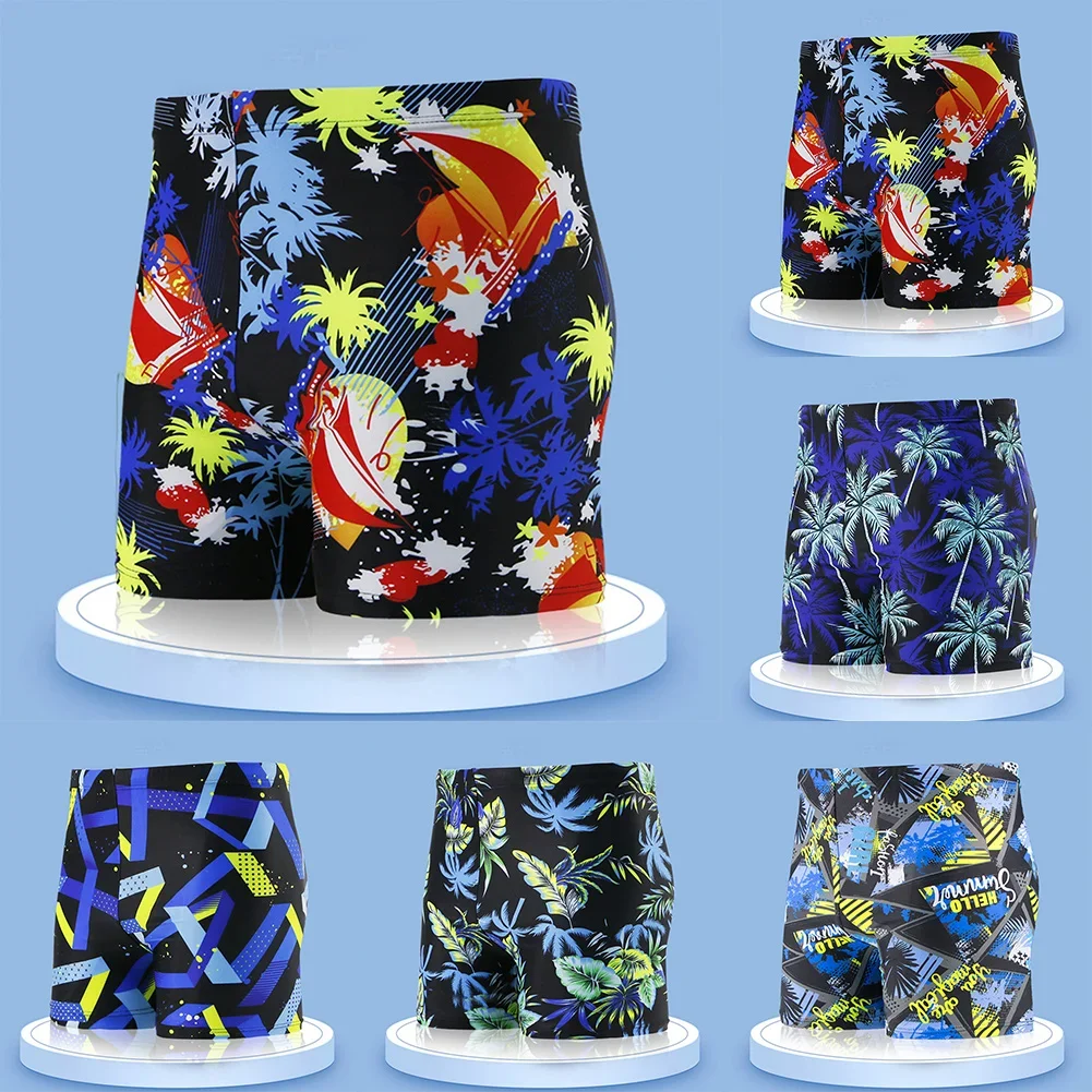 Men Athletic Training Swimsuit Beach Swimming Trunks Swimwear Tights Surf Shorts