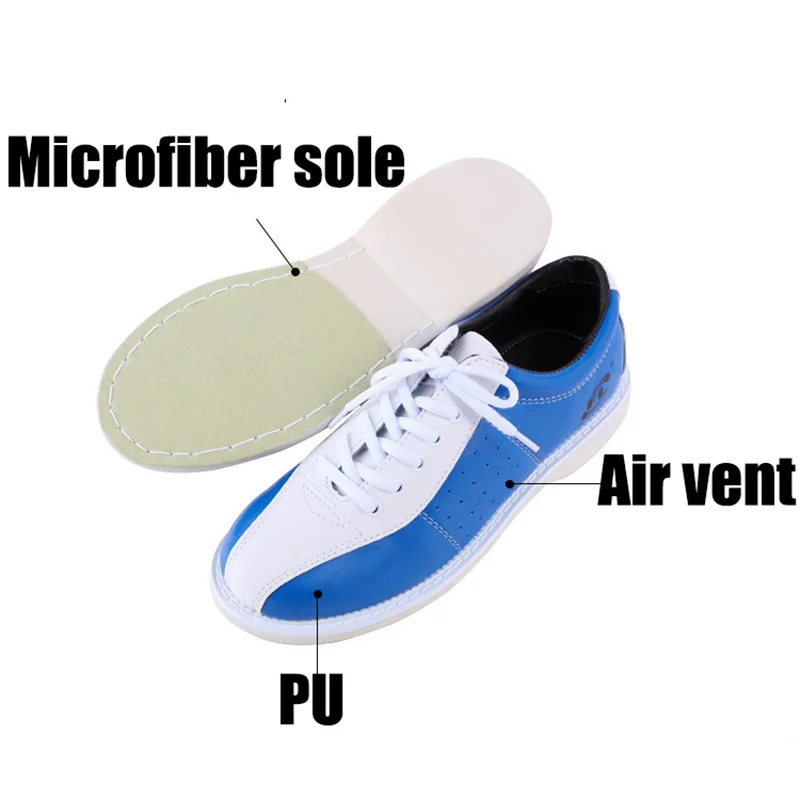 

2026 Adult Small Size 31-47 High Quality Women Bowling Shoes With Skidproof Sole Lace-up Cushioning Indoor Shoes for Bowling