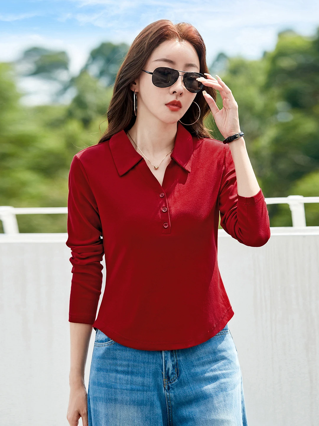 เสื้อยืดผู้หญิงไซส์ใหญ่  สำหรับสาวอวบ  น่ารัก  สไตล์ลำลอง  ใส่สบาย  ทรงหลวม  ความยาวปกติ