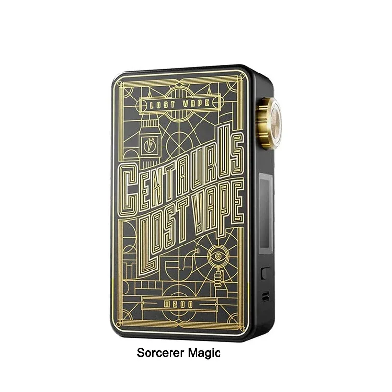 Original LostVape Centaurus M200 Mod 200W รองรับ Dual 18650 แบตเตอรี่สําหรับ Vaporizer Centaurus Sub Ohm ถังอิเล็กทรอนิกส์บุหรี่