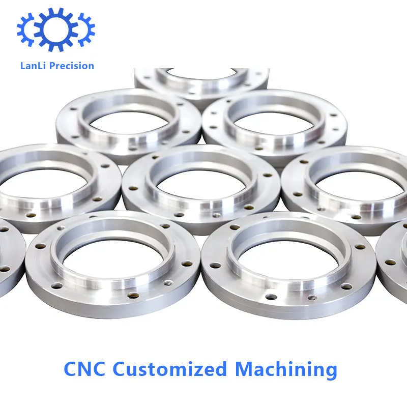 Metal Flanges For Pumps CNC Milling and Turning Products CNC Automatic Lathe Machining For Industry CNC Aluminum alloy Flanges