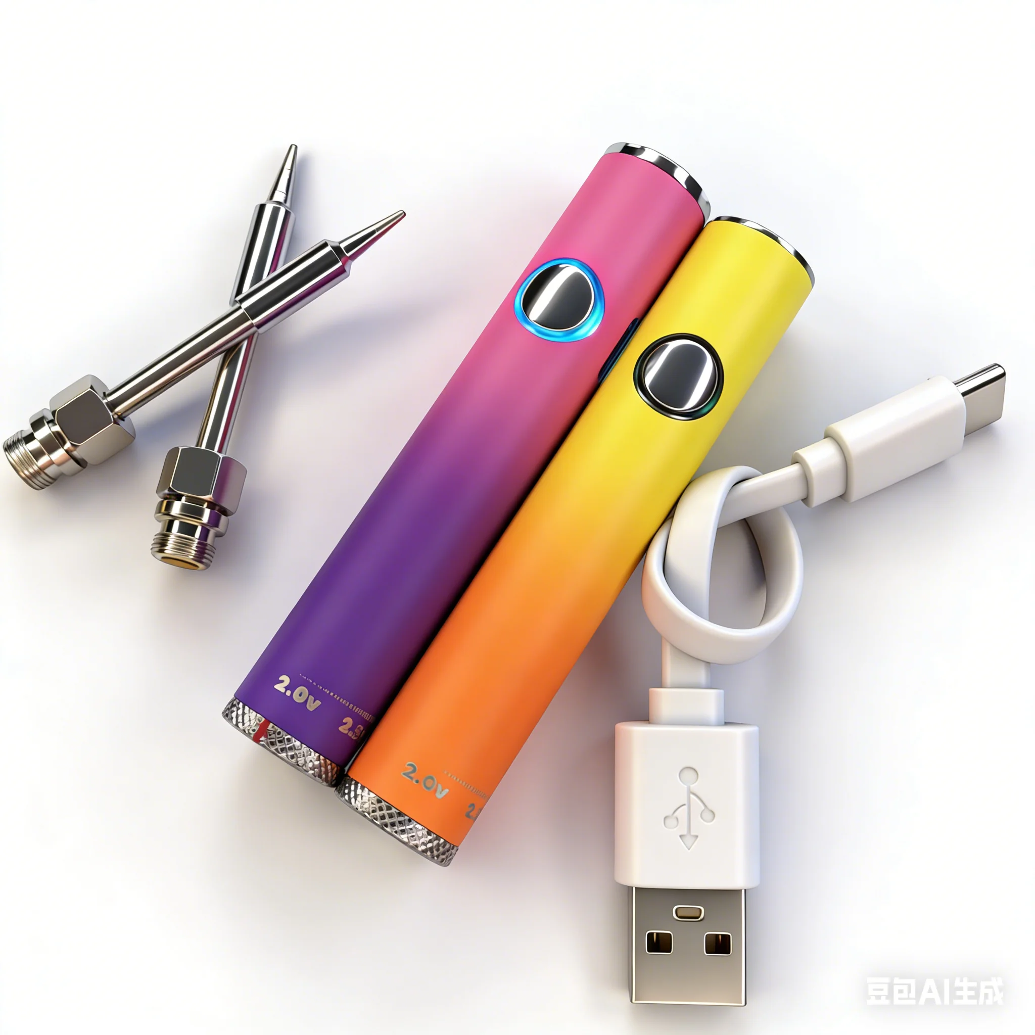 1pcs  650mah DIY Twist Battery, 510 Thread Rod Adjustable Voltage, Electric Soldering Iron Pen Solder Repair Tools view 4