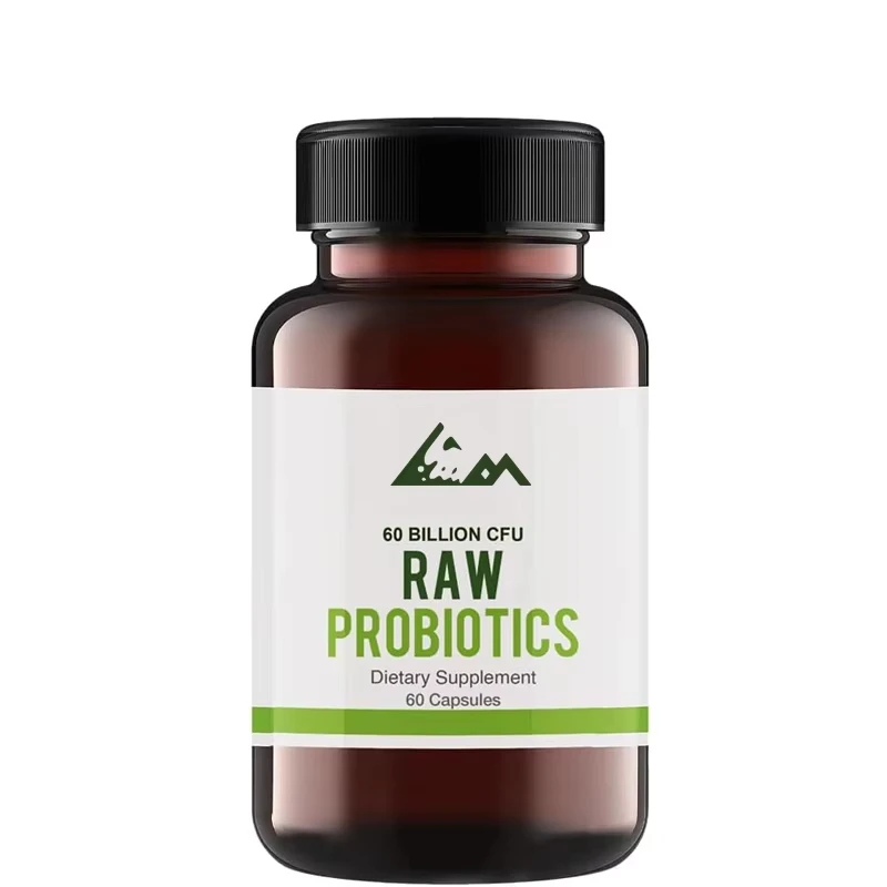 

60 billion colony units of probiotics, 60 capsules, digestive and immune health, vegetarian, non GMO, soy, dairy or gluten free