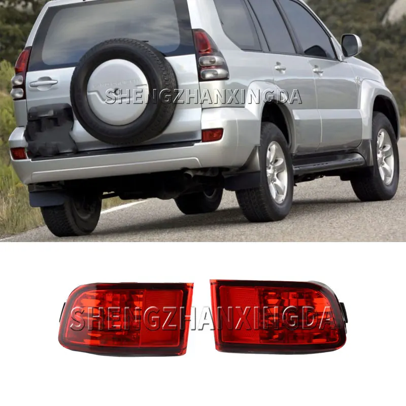 Suitable for Toyota Land Cruiser Prado 120 Series Grj120 Trj120 Fj120 Car Tail Light Rear Bumper Fog Light Red Light Bulb 2002-2009