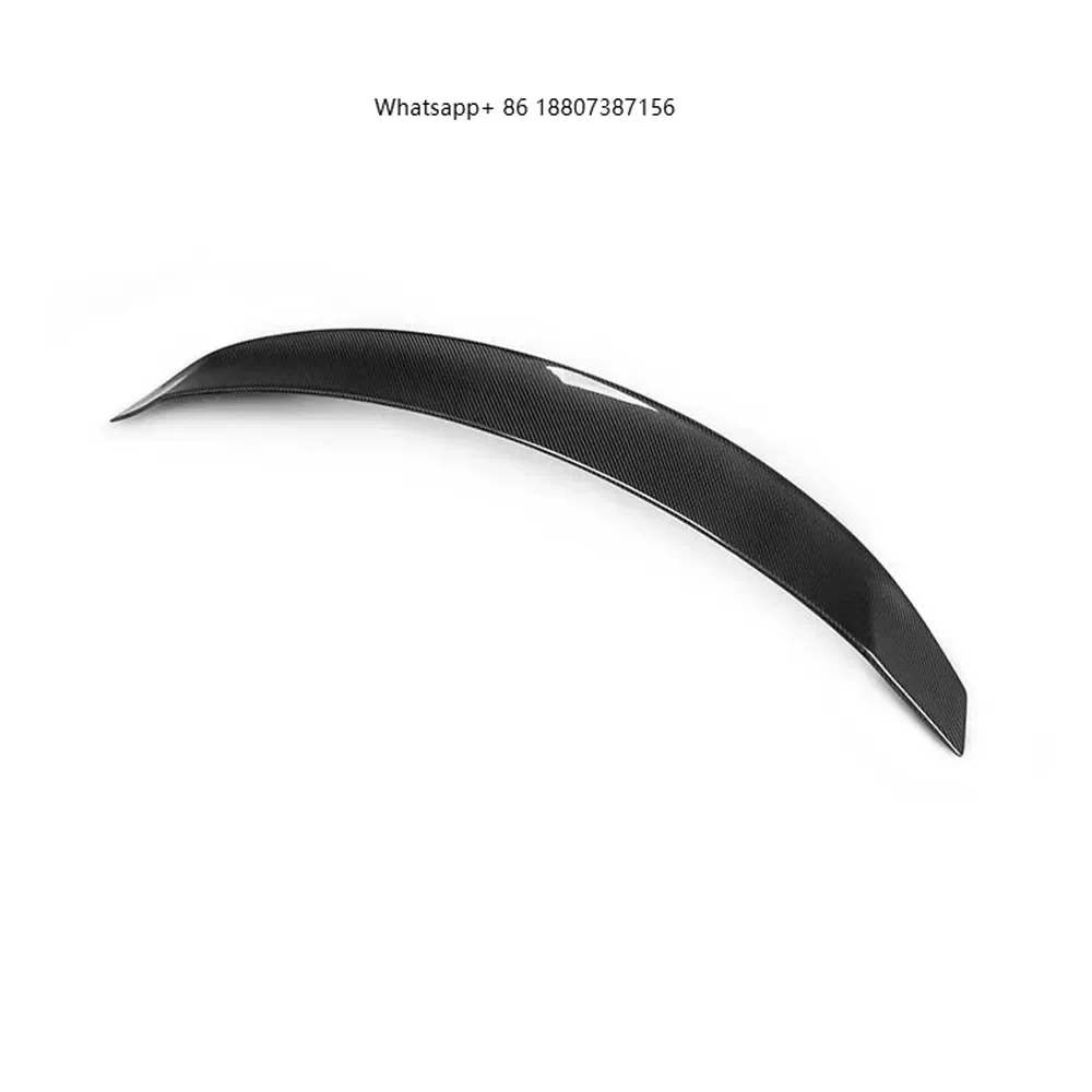 

High Level Material Dry Carbon Fiber Rear Trunk Spoiler Rear Wing Car Spoiler ForMaserati Ghibli