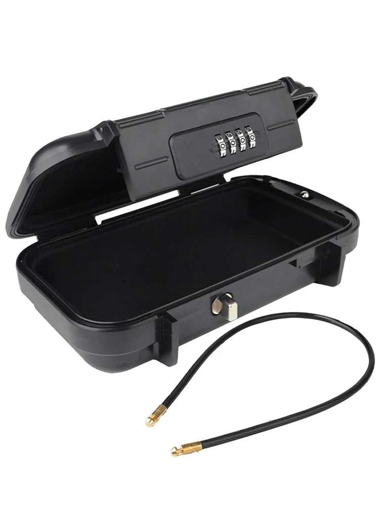 With Removable Chain No Keys Combination Code Travel Portable Cash Lock Box Safe Anti-theft Waterproof Beach Mobile Phones Home