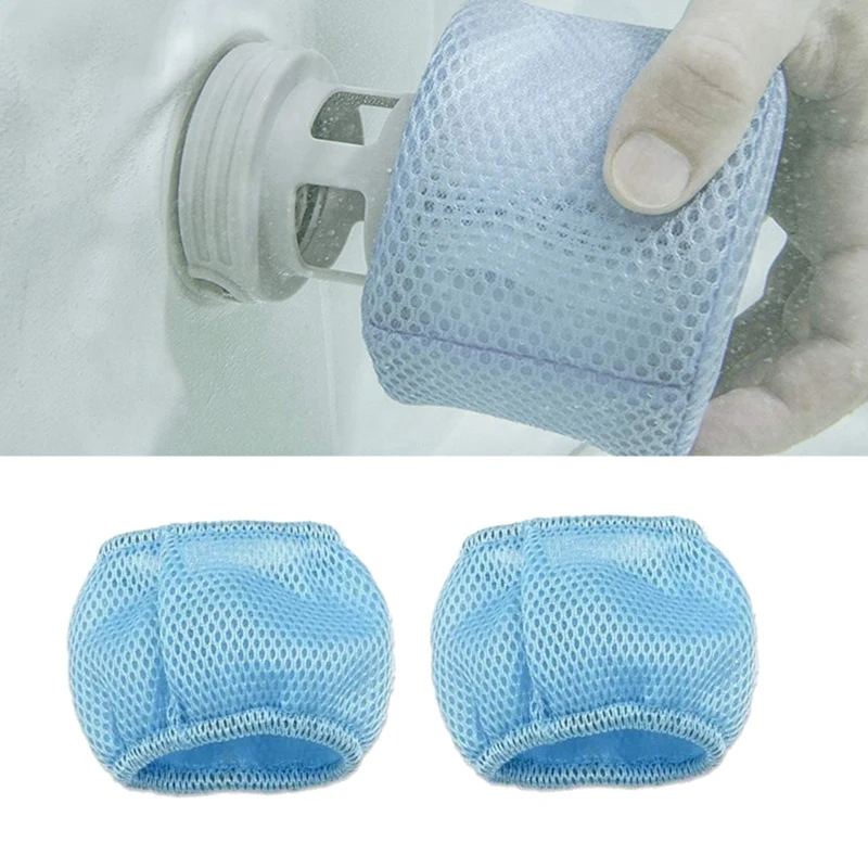 2Pcs Pool Filter Protective Net Mesh Cover Strainer Pool Spa Parts For Mspa Hot Tubs Swimming Pool