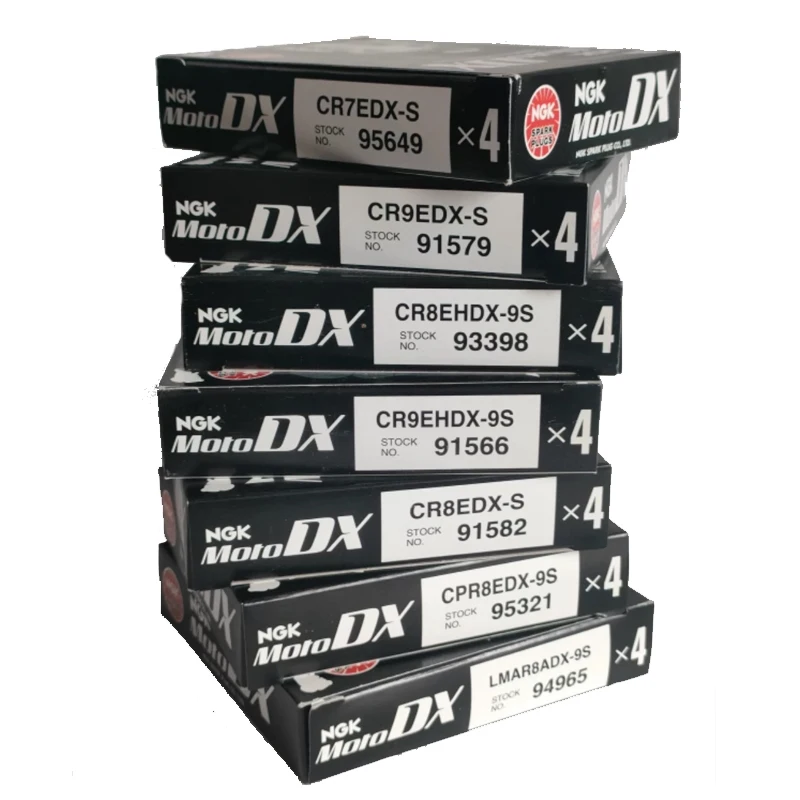 (1pcs)NGK Ruthenium DX High Ignitability Spark Plug CR7EDX-S CR8EHDX-9S CPR9EDX-9S CR7HDX-S LMAR8ADX-9S CR9EDX-S CR8EDX-S