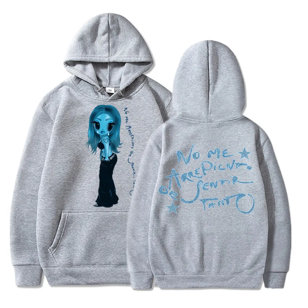 Karol G No Me Arrepiento De Sentir Tanto 2026 New Album Hoodies Music Lover Fashion Sportwear Men Women Fleece Loose Tracksuit