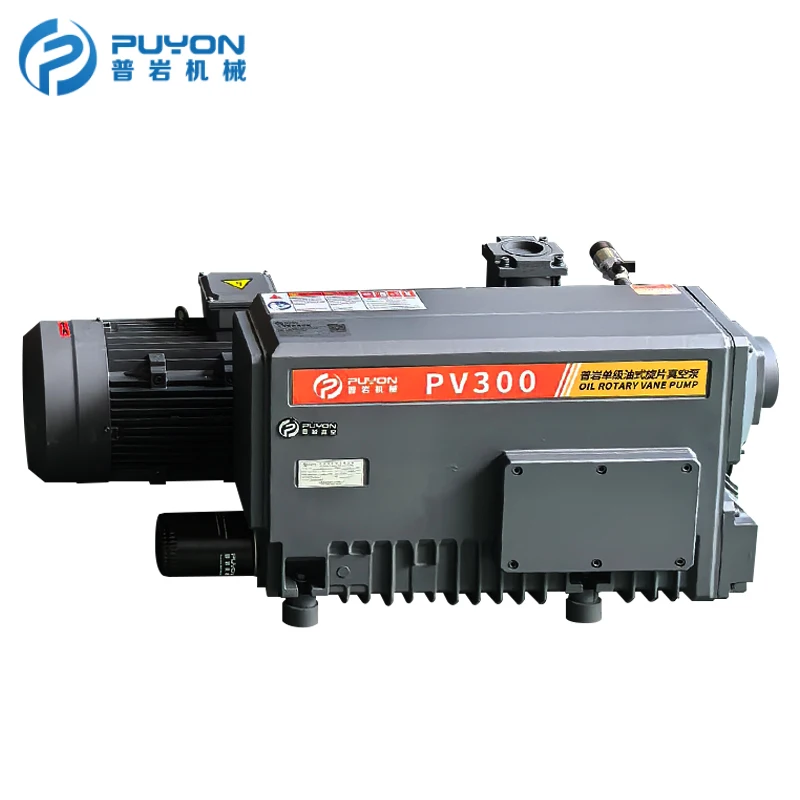 

177CFM Puyon Vacuum Pump PV300 Single Stage Rotary Vane Vacuum Pump for Industrial