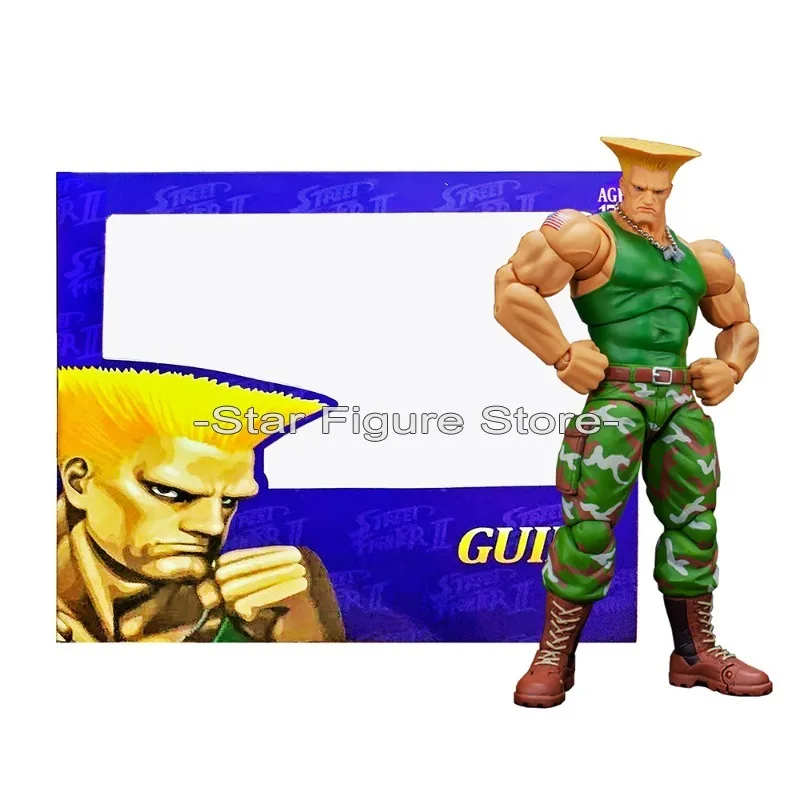 

Ultra Street Fighter Guile Action Figure Storm Toys USF The Final Challengers PVC Figures 20cm Movable Collectible Model Toys