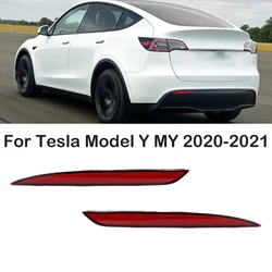 For Tesla Model Y MY 2020-2021 Rear Bumper Light Reflector Light Stop Brake Lamp Rear Bumper Reflector Brake Light 149581700C
