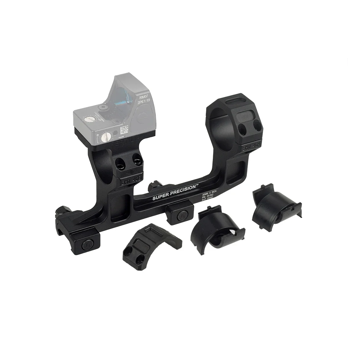 Tactical GEISSELE SUPER PERCISION AR15 Scope Mount 25.4mm 30mm Rings With ROF-45/90 For  RMR Red Dot Sight RAISER Mount