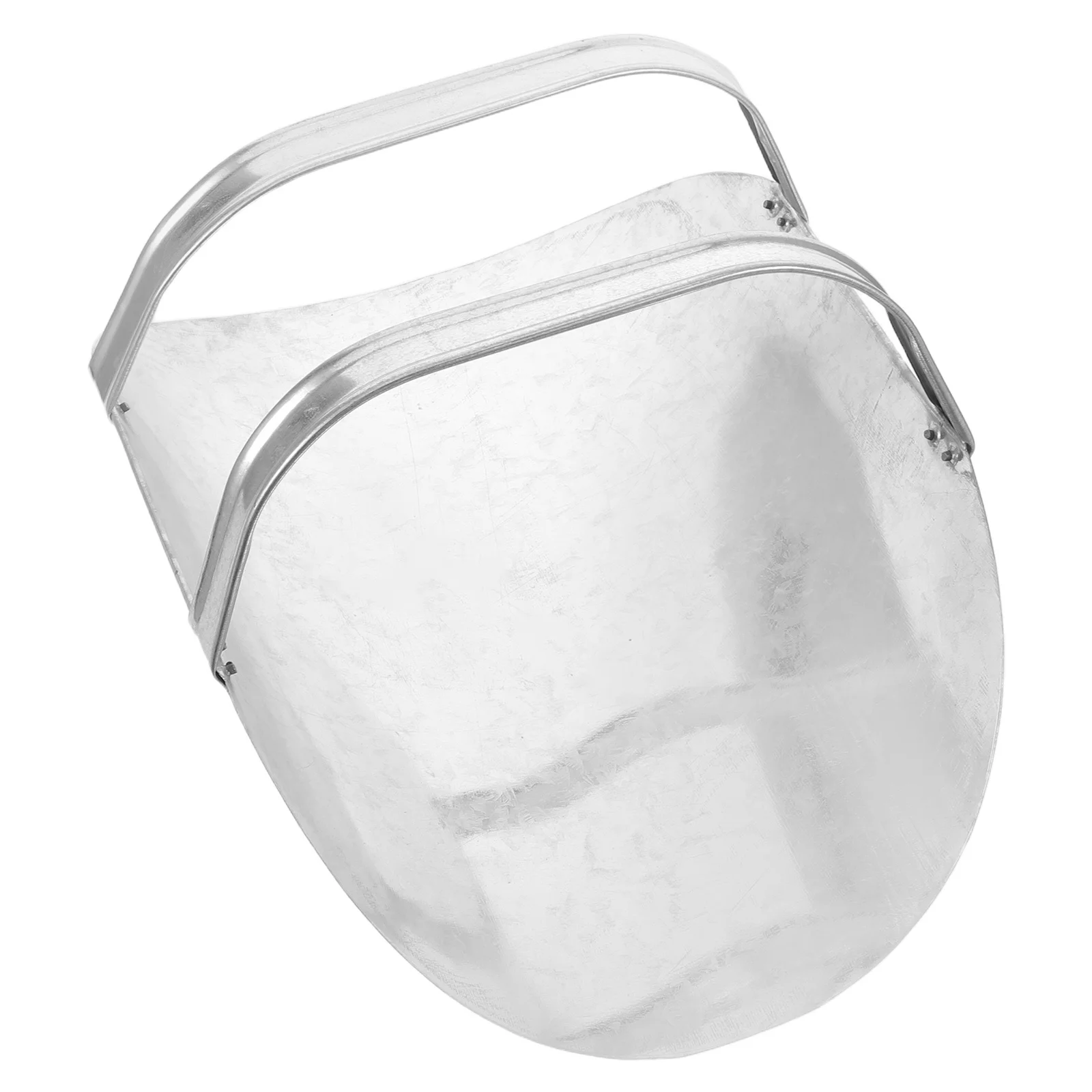 

Animal Feed Scoop Heavy Duty Metal Grain Scoop For Livestock Poultry Farm Large Bucket Shovel Utility Feeding Tool For