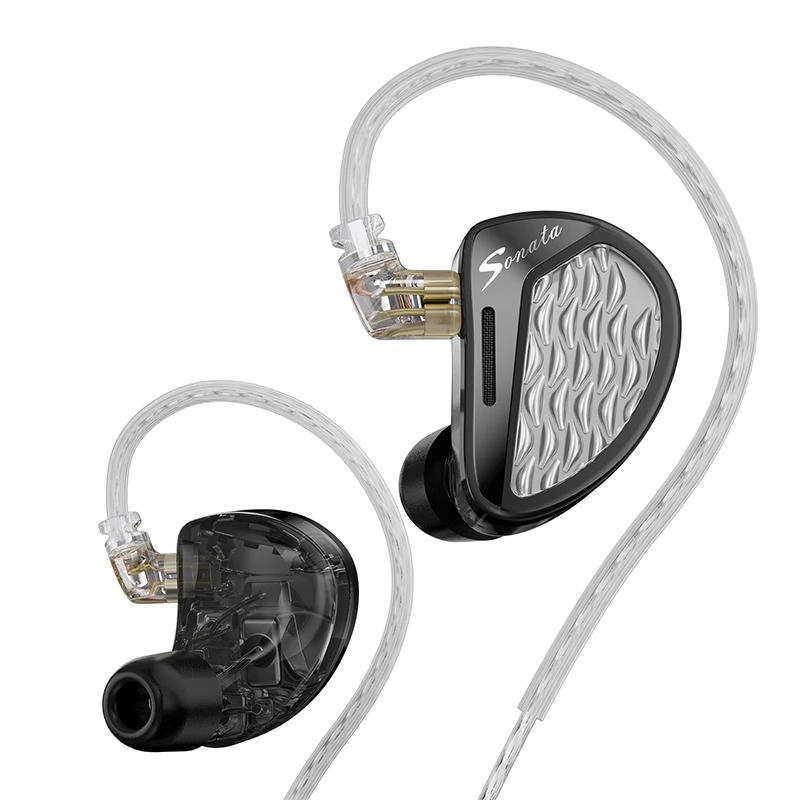 KZ SONATA 28 Balance Armature Tunable Earphone Electronic Crossover Technology 3D-Printed Housing HiFi in Ear Monitor