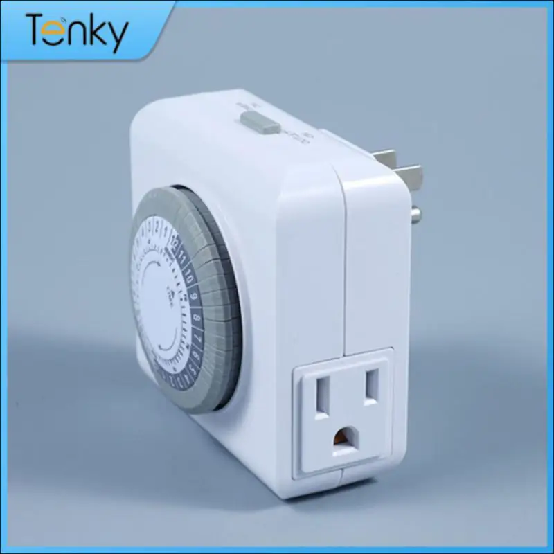 1~6PCS Precise Timing Mechanical Timer Switch Multi-functional 24-hour Cycle Energy-saving Convenient Circulation Intelligent