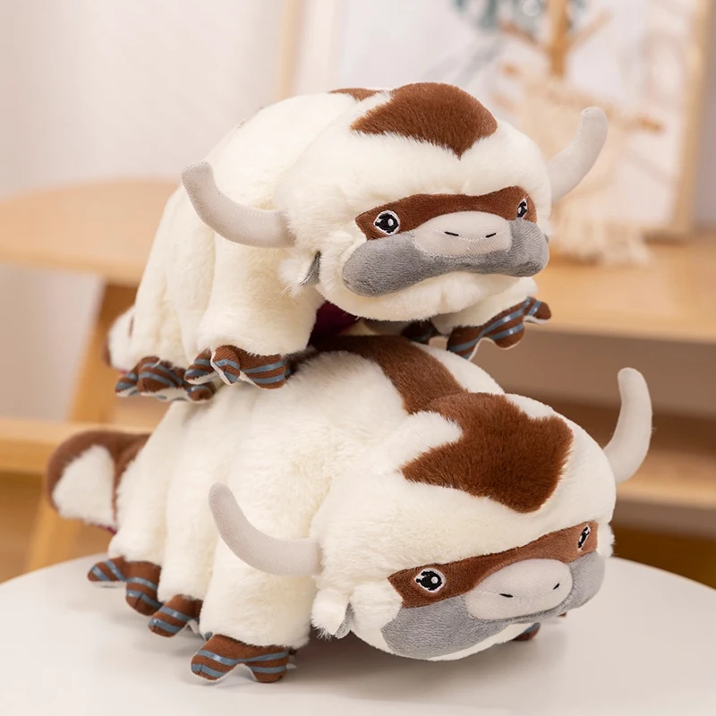 

45cm 55cm Big Size Anime Kawaii Avatar The Last Airbender Appa Plush Toys TV Series Rare Peluche Minion Stuffed Dolls Kid Toy