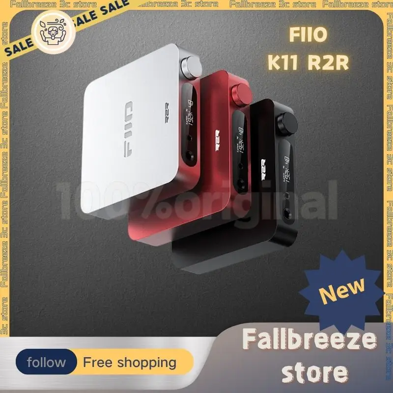 Fiio K11 R2r Hifi Eaephone Portable Power Dsd Amplifier Desktop Decoding Headphone Amplifier Lossless Accessory Musicgift Custom