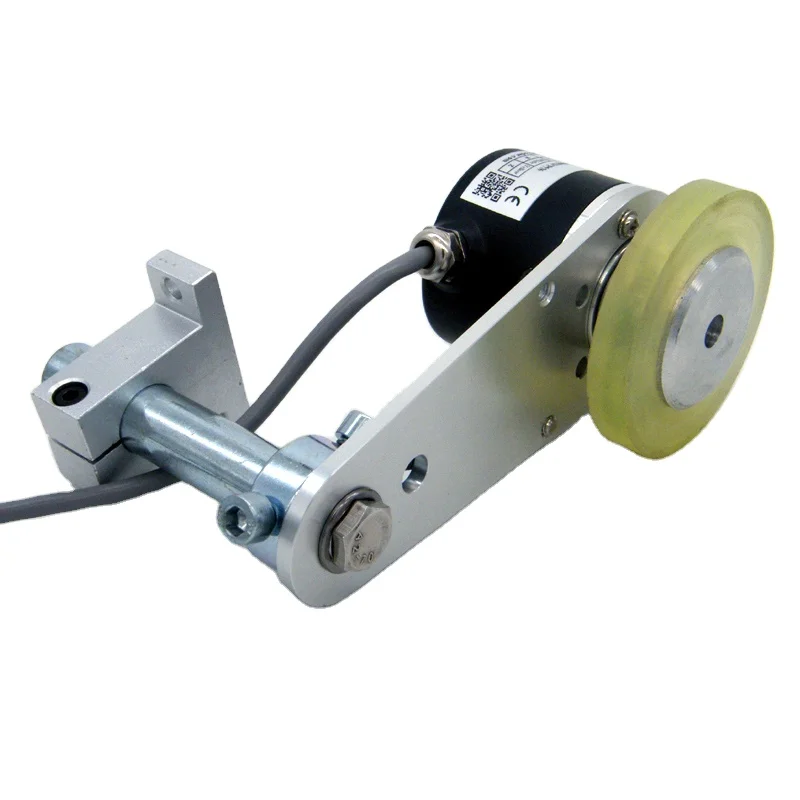 Hoge Kwaliteit Rotary Encoder Wiel Teller Meter Meten Unit 1Mm Antislip Wiel Beugel Roterende Encoder Lengte Meten sensor