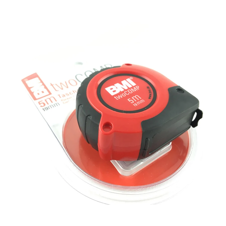 BMI High Precision Tape Measure Ruler EC Class Ⅱ Resistant to Falling Woodworking Tool 2m/3m/5m/8m 472 Series