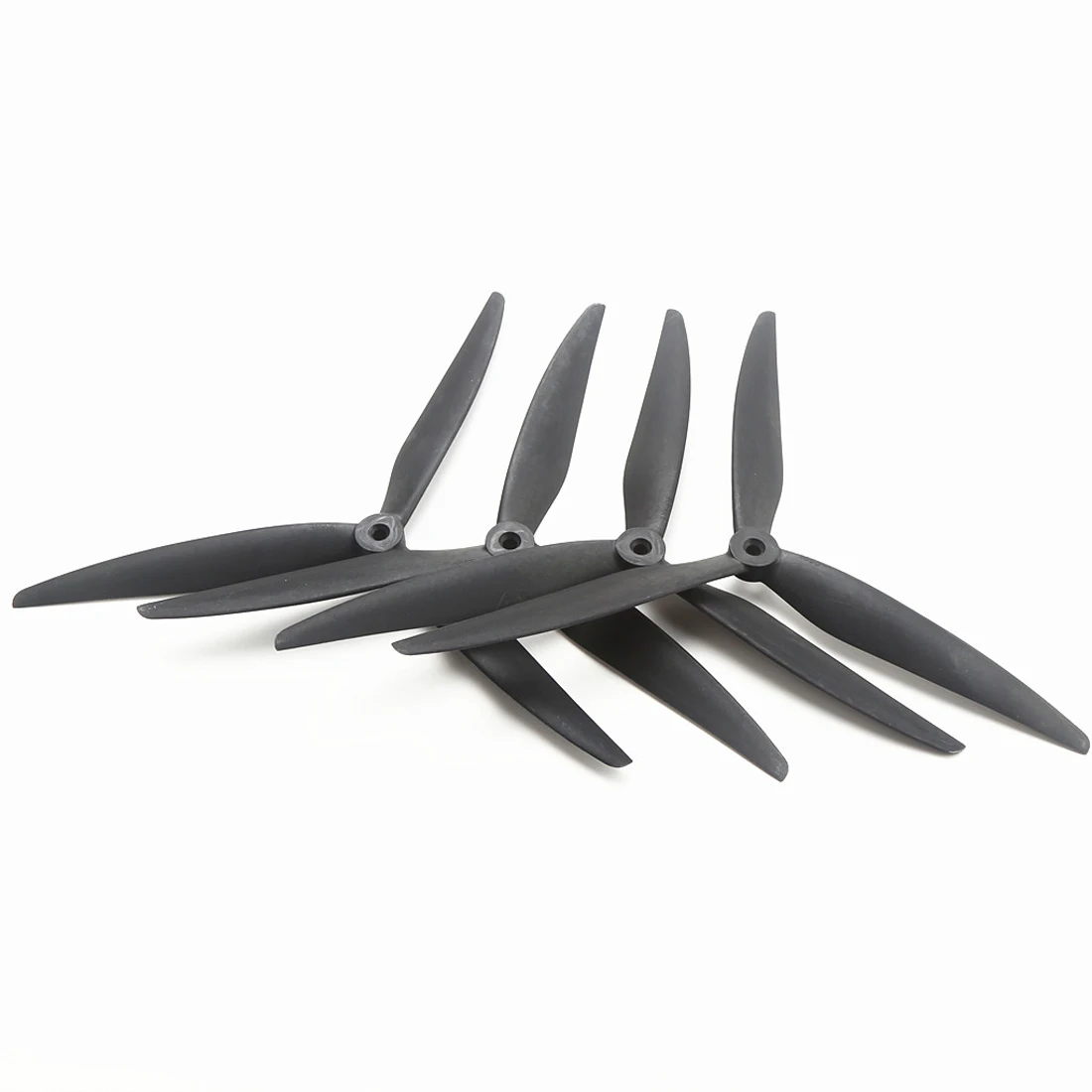 2 pary ślednic 3-łopatowych śmigieł z włókna szklanego i nylonu CW CCW do wielowirnikowych dronów FPV RC 7040 8040 9045 1050 7 8 9 10 cali — zdjęcie produktu 3