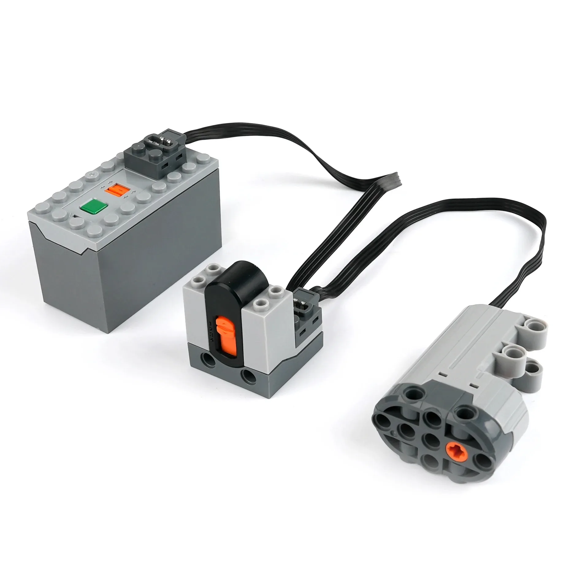 MOC M/Sever Motor DIY ladrillos funciones de potencia piezas velocidad Control remoto conjunto tecnología PF modelo de bloques de construcción montaje regalo