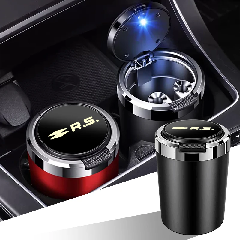 car ashtray accessories for vehicles Car novelty for renault megane clio 2 3 4 gtline sport captur talisman laguna  trafic