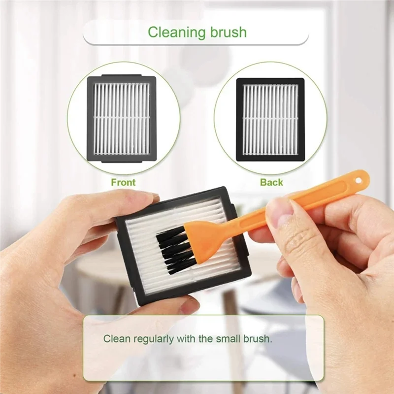 Kit de filtro A005-Hepa para Irobot Roombai7 I7+ E5 E6 I3, accesorios de repuesto para Robot de barrido