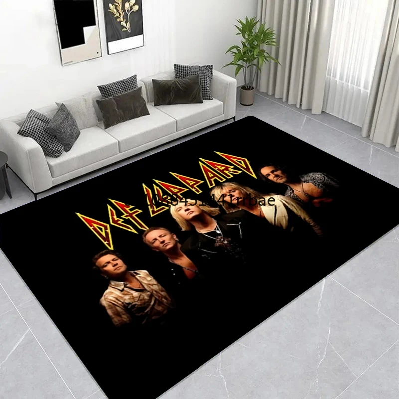 DD-Def L-eppard Band Logo Poster Large Carpet,Living Room Bedroom Sofa Area Rug,Floormats,bath Mat,playmat