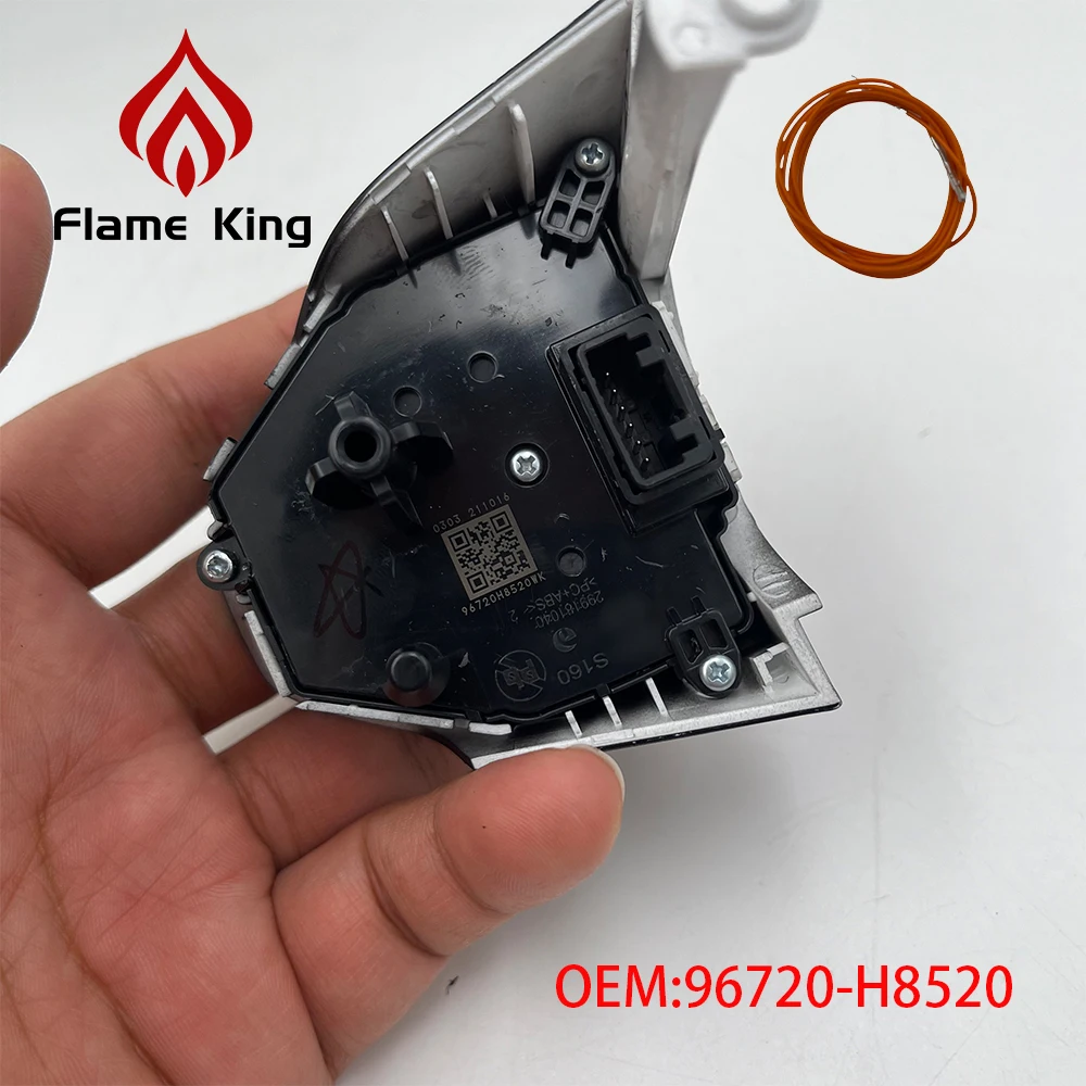 Flame king FOR kia 2018-2023 RIO XLINE MORNNG steering wheel switch cruise control switch OEM 96720-H8520 96720H8520