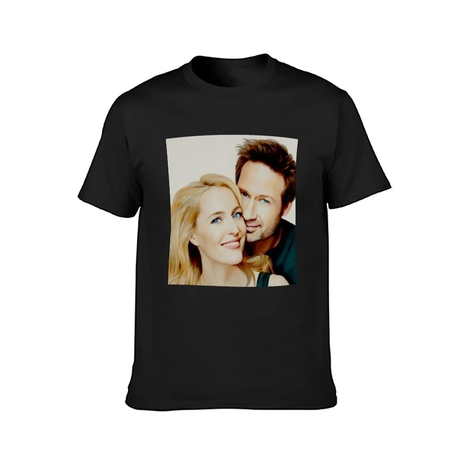 Gillian and David painting T-Shirt sublime shirts graphic tees oversizeds for a boy compression shirt men