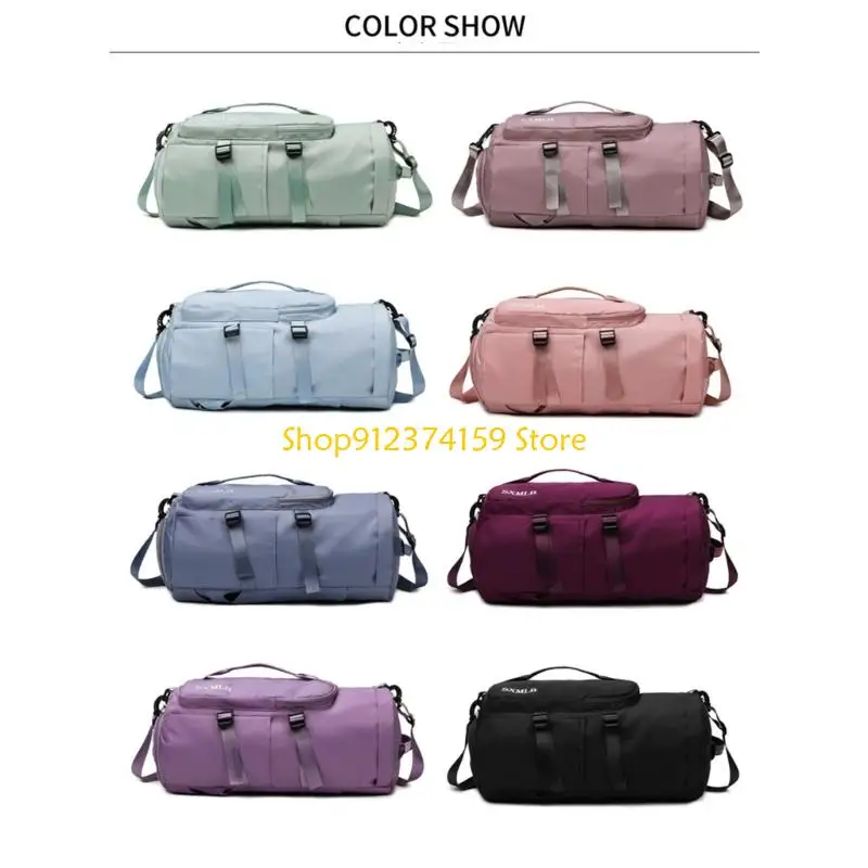 G5AE Dry Wet Separated Swim Bag Gym Bag Fitness Backpacks Swim Bag For Outdoor Enthusiasts