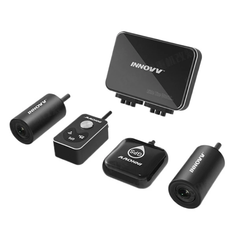 

Motorcycle locomotive driving recorder, anti-shake high definition wide-angle dual camera