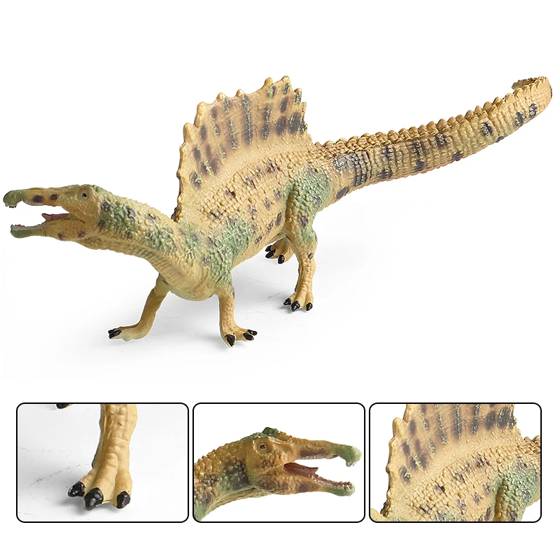 Oenux Jurassic Dinosaurs Indominus Rex Mosasaurus Saichania Dilophosauridae Spinosaurus Model Action Figures Collection Kid Toy