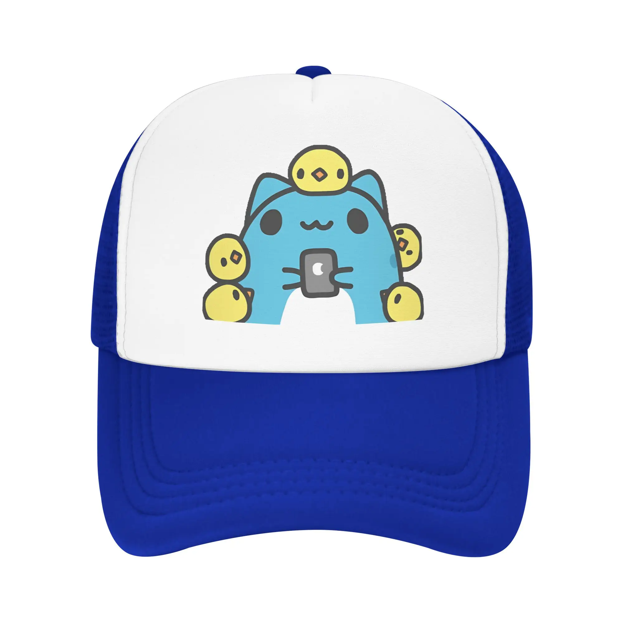 Adult Bugcat Capoo  Funny Friends Trucker Hat Mesh Baseball Cap Snapback Caps  Hats Trucker Hat Adjustable Racing Cap Summer