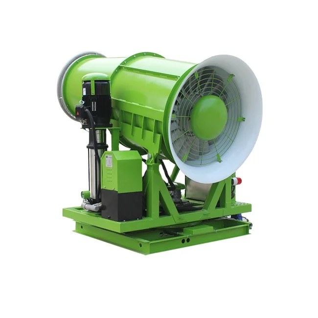 Para a planta de supressão de poeira de mineração agrícola e urbana protege soluções manuais de canhão de névoa de água