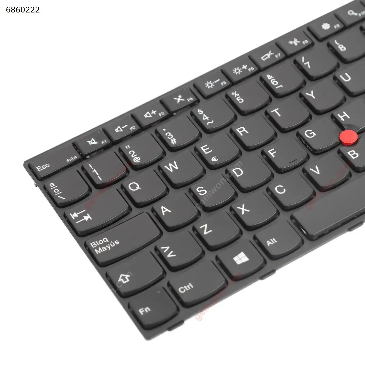 Clavier d'ordinateur portable SP pour ThinkSub, E555, E550, cadre noir, anciers pointu