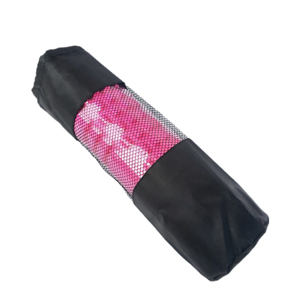 

3 Pcs Yoga Column Net Package Mesh Sports Bag Drawstring Backpack Gym Sack Organizer Storage Bags Ball Golf