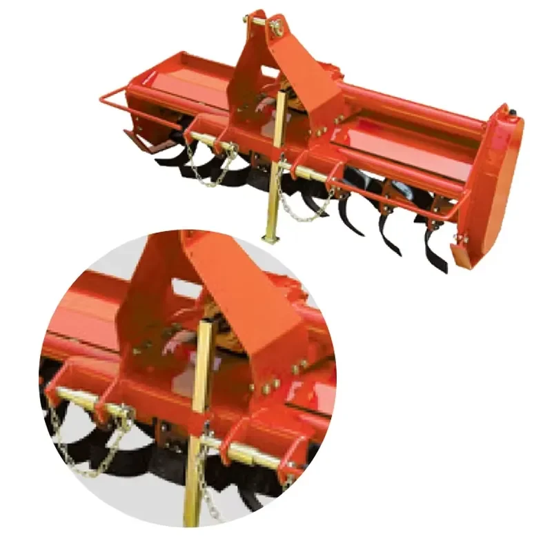 Farm Machines Ce Approved 20-25PH Cultivator Chain Drive Rotary Tiller