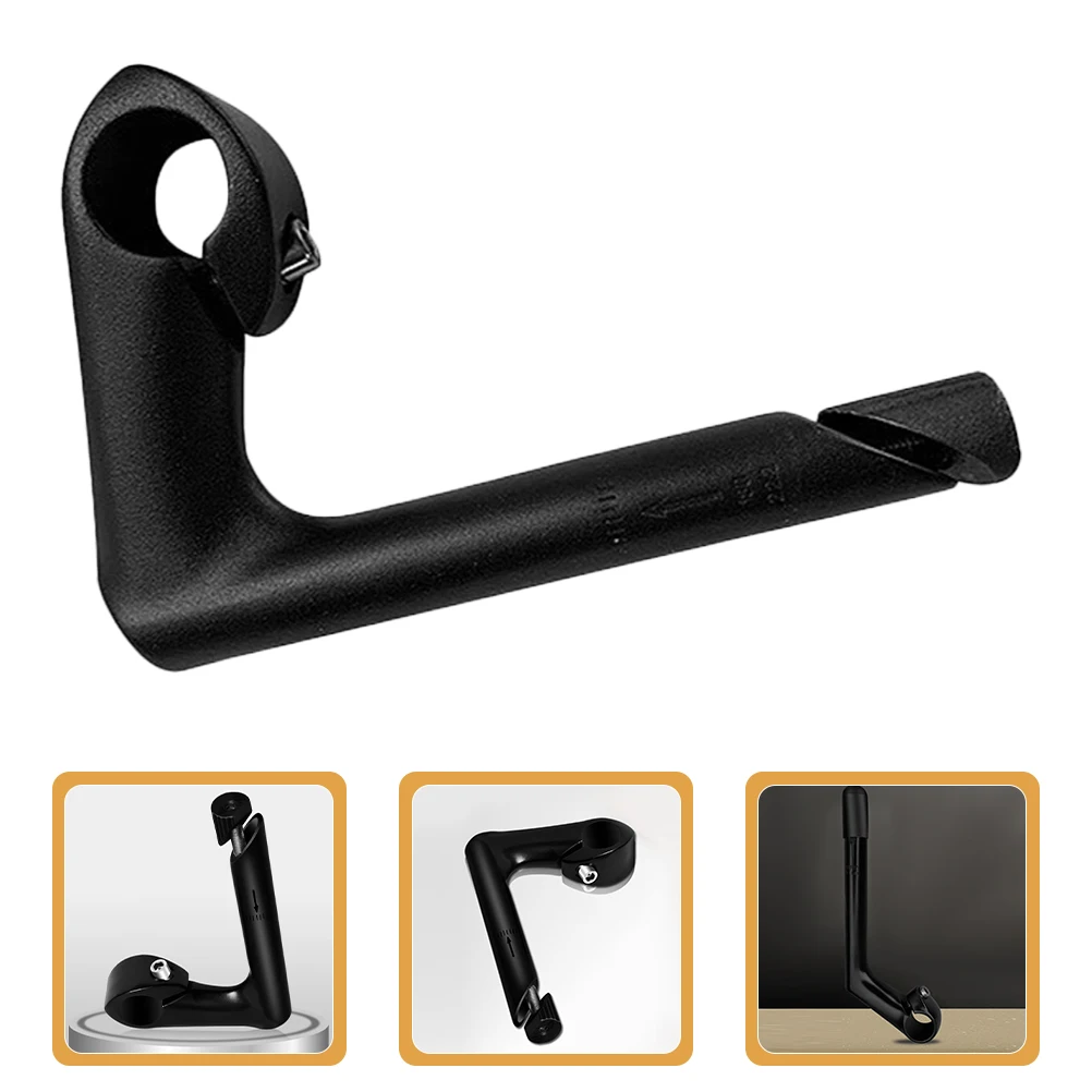 

Aluminum Alloy Gooseneck Handlebar Stem 150mm Black Adjustable Raising Bike Stem For Road Mountain Riser