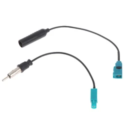 Cable adaptador de antena de Radio FM AM para coche Bingfu, estéreo, Fakra Z a DIN, piezas de repuesto