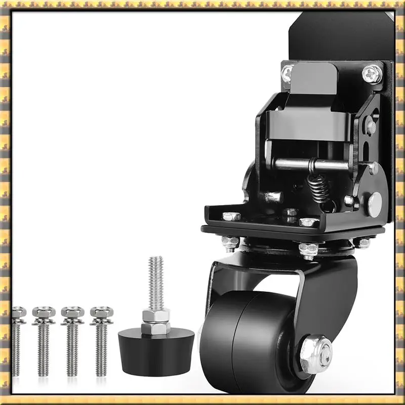 

^Поступление, комплект складных колес, передние колеса для ящика для инструментов на колесиках - утолщенная стальная конструкция